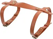 Outdoor Carpet Straps Picnic Rug Beach Blanket Carrier Pu Material Multipurpose Compact Lightweight