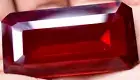 87.4 CT+ Natural Flawless Blood Red Mozambique Ruby Loose Emerald Gemstone Cut