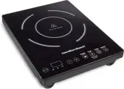 Induction Cooker Burner Single 1800W; 10 Timer Settings 450F; 110V; Black Gift