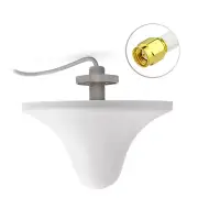 WiFi 2.4GHz SMA Male Ceiling Mount Dome Omni Antenna for WiFi Booster Repeater
