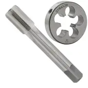 37/64"-28 UNF HSS Tap And Die Set, 37/64 x 28 UNF Machine Thread Tap And UNS ...