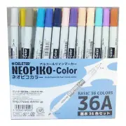 DELETER Neopiko Color, Basic 36 colors set A - Free Shipping, US Seller