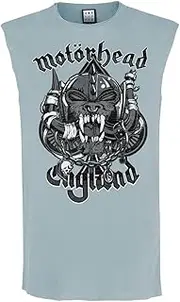 [Amplified] Unisex Adult Snaggletooth Crest Motorhead Tank Top
