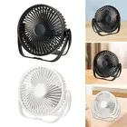 Small Personal Fan Mini Portable Fan Table Compact Makeup Fan USB Desk Fan Plug