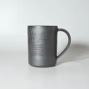 Bronze Large Mug. Tohru Funasaki. Hagi yaki Japanese ceramic.
