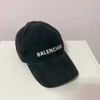 在飛比找蝦皮購物優惠-正品BALENCIAGA棒球帽黑