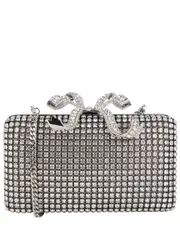 Self-Portrait Crystal Box Clutch