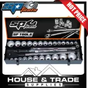 SP Tools Socket Set 32 Piece 3/4" Drive 12PT Metric/SAE Imperial SP20400