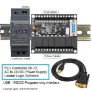 PLC Trainer Kit Controller GX Developer Ladder Logic Programming Software W10/11