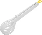 HOMSFOU Manual Egg Beater Tool Plastic Handheld Whisk Non-stick Whisking for Cooking Small Egg Whisk Kitchen Utensils