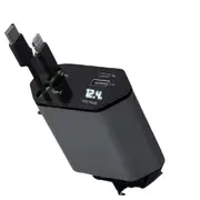 120W 4IN1 Retractable Car Charger USB Type C Cable For Phone Fast Charge Adapter
