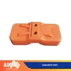 Temporary Fence Concrete Orange Base/Feet Weight 29kg 60*23*15cm