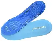 SturdyFoot Ladies Gel Insoles With Arch Support One Size -Will fit UK women shoe sizes 4-8 (Europe 37-43)