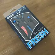 Brand New Unopened Tangle Free Fresh Zipbuds Earphones Blue