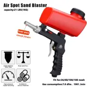 Portable Air Sandblasting Gun Adjust Hand Held Sand Blaster Shot Media Blasting