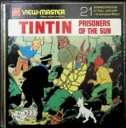 TINTIN Prisoners Of The Sun 8"x8" 3D View-Master 3 Reel Packet SEALED NB542E