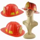 Makeup Toys Fireman Safety Helmet Adjustable Fireman Hat Toy Kids Toys