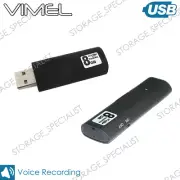 Spy Voice Recorder 20 hours Stick Listening Device Activated Hidden Miniature