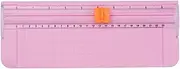Corner Edge Trimmer A5 Mini Paper Trimmer Paper Cutter Cutting Machine 9 Inch Cutting Length for Craft Paper Card Photo Laminated Paper Scrapbook Round Corner Trimmer (Size : Pink)