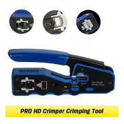 Crimper Crimping Tool RJ45 Crimper For EZ PASS Cat 5 6 7 Connector LAN HD AU