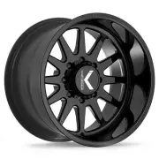 20x9 KG1 KT005 Clockwork Gloss Black FORGED Wheel 8x6.5 (0mm)