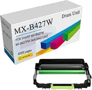MX-B42DU MXB42DU Black Drum Unit Replacement for Sharp MX-B427W MX-B427PW Imaging Unit Printers, High Yield 40000 Pages, Clear Printing,Black-40000 Pages
