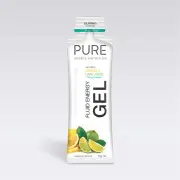 Pure Fluid Energy Gels - Lemon Lime Caffeine - 50g
