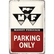 Nostalgic-Art 20x30cm Medium Sign Massey Ferguson Parking Only
