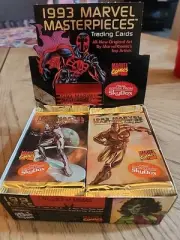 (1) Sealed Pack 1993 SkyBox Marvel Masterpieces From Sealed Box