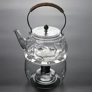 溫茶器 煮茶器 一屋窯耐熱玻璃酒精燈底座加熱燒水保溫底座煮茶器酒精茶爐溫茶器『XY37703』