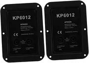 TOGEVAL Speaker Terminal Board Subwoofer Terminal Cup Speaker Jack Plate Enhanced Audio Clarity Iron Construction