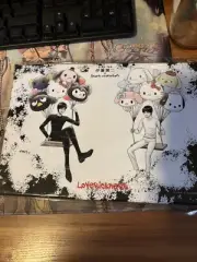 Junji Ito x Sanrio Pop Up Shop Japan Pretty Boy Balloons Canvas Panel Art Frame