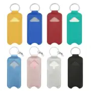 Chapstick Holder Keychain Sleeve Gloss Organizers Keyring Backpack Decors