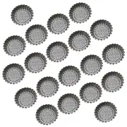 20PCS Tart muffin cup Steel Muffin Cups Non-stick Tart Pans Cupcake Liners