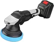 Car Polishing Machines 900W Cordless Car Polisher Machine 125MM Brushless Rechargeable Eccentric Polishing Machine Kit Oils Fit For Makita Battery Polishing Machines
