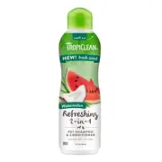 TropiClean Watermelon Refreshing 2-in-1 Shampoo and Conditioner, - 592ml
