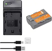 2800mAh EN-EL3e EN EL3e ENEL3e EL3E Battery and USB led Charger for Nikon D30 D50 D70 D70S D90 D80 D100 D200 D300 D300S Camera