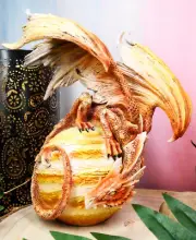 Ebros Celestial Solar Galaxy Planet Jupiter Terrestrial Guardian Dragon Figurine