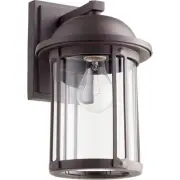 Quorum International 706-86 Fort Worth Outdoor Wall Light Oiled Bronze