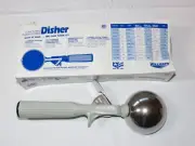 Disher Color Coded Portion Control 47140 size 8 Gery IceCream Scoop food NOS