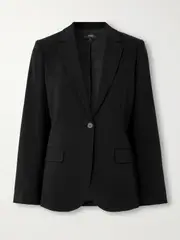 [Theory] Theory - Crepe Blazer - Black - US10 US 10 Black