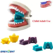 2pcs/pack Dental Oral Occlusal Pad Mouth Prop Bite Opener Rubber Silicone S/M/L