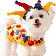 Dog Sweater Hat | Cosplay Cat Clothes,Warm Winter Cold Weather Pet Coat Soft Fall Dog Clothes Hat Sweatshirt for Puppy Cats