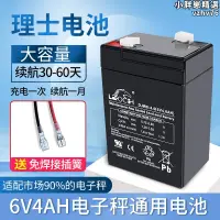 在飛比找露天拍賣優惠-理士電子電瓶leoch djw6-4.0 6v4ah 電子吊