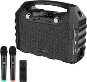 Wireless Bluetooth Portable PA Speaker System, Powerful Bluetooth Karaoke Machin