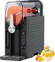 2000W Ice Slush Machine, Slushy Slushie Maker Machine for Home, Temperature Control, 6 Preset Settings, Professional Frozen Drink Maker for Milkshakes, Cocktail, Frappes, and More