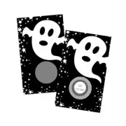 Ghost Scratch Off Cards (28 Pack) - Halloween Party Games for Adults, Pumpkin