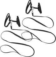 FUTUREORYY 2pcs Adjustable Cat Vest Harness and Leash Wear-Resistant for Small Cats Escape Design for Outdoor Activities Kitten Harness