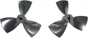 GIGIROM 80MM Nylon Three-Blade Propeller Suitable RC Boat Underwater Thruster Underwater Robot Outboard Motor