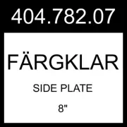 IKEA FARGKLAR FÄRGKLAR Side Plate Matte Green 4 Pack 8" 404.782.07